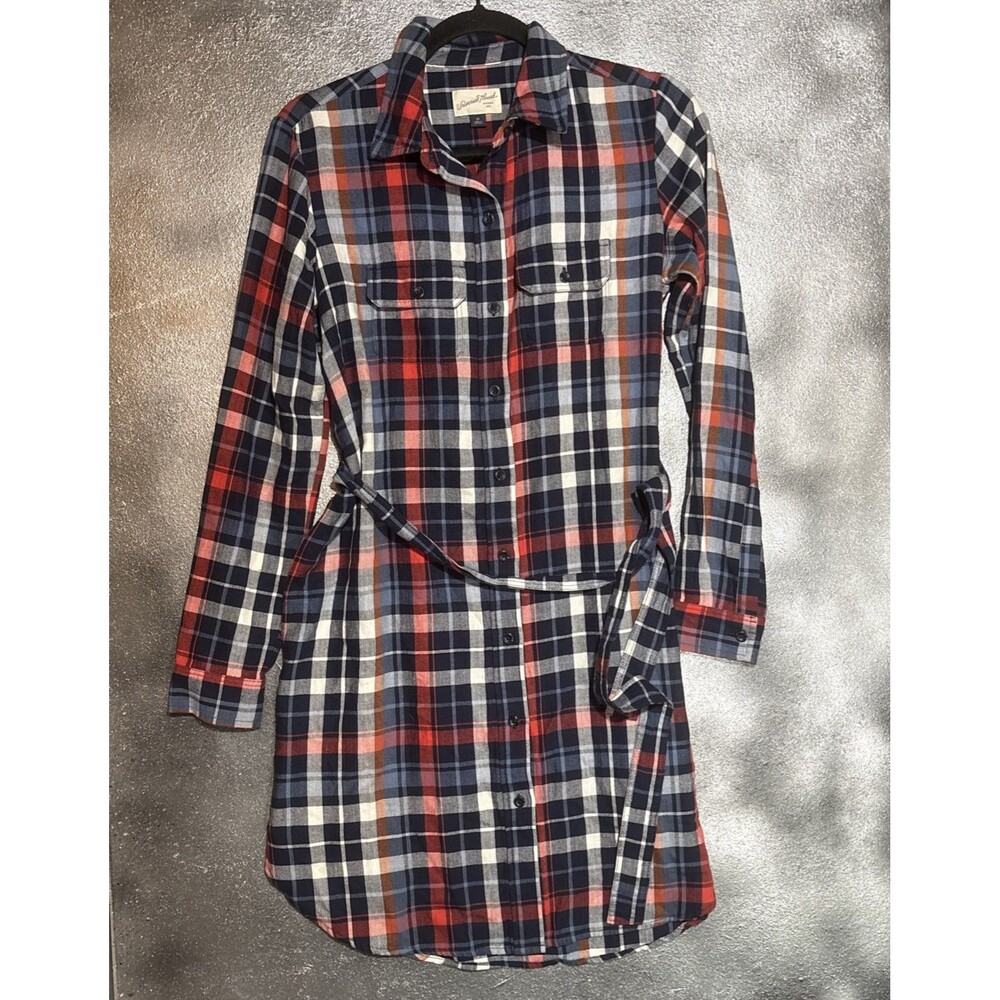 Women’s Flannel Universal Thread Dress Belt Sz XS Cabincore Comfy Cozy Fall